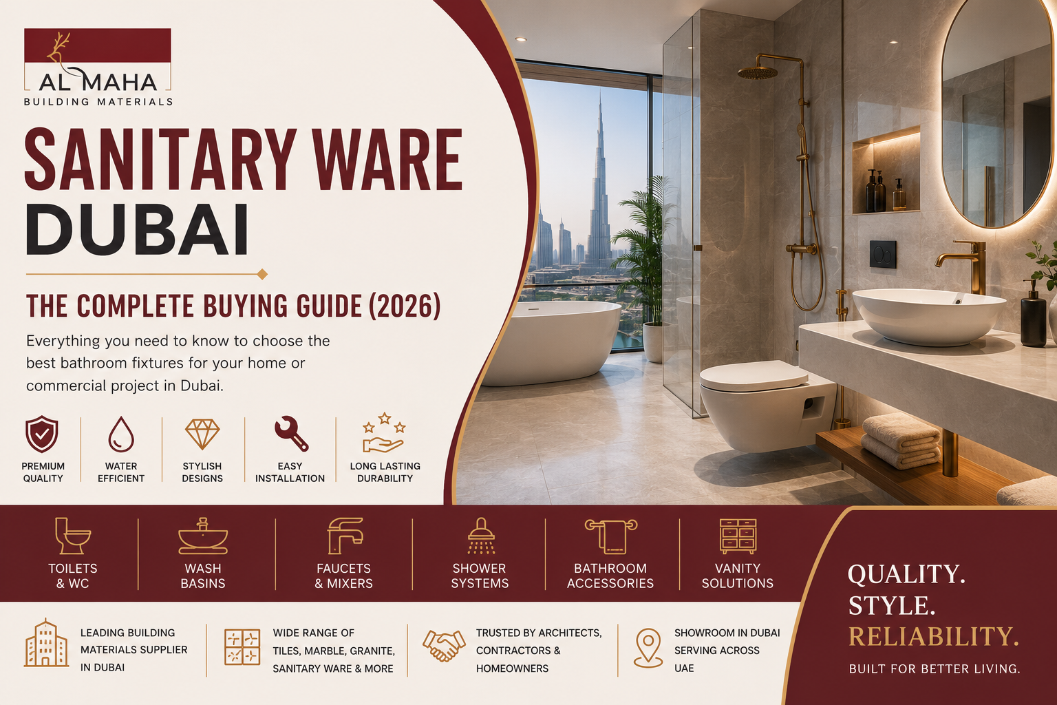 Sanitary Ware Dubai: The Complete Buying Guide (2026)