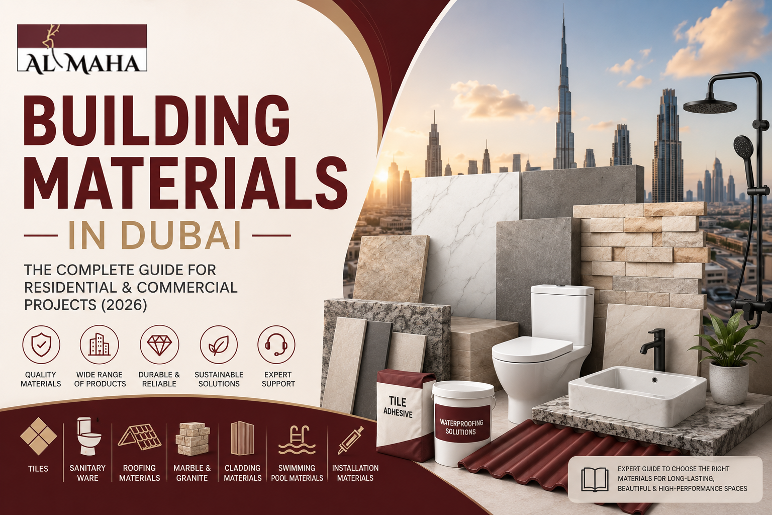 Building Materials in Dubai: The Complete Guide for Residential & Commercial Projects (2026)